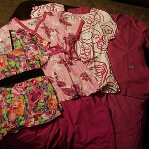 Koi -Greys Anatomy Pink Scrub sets #9